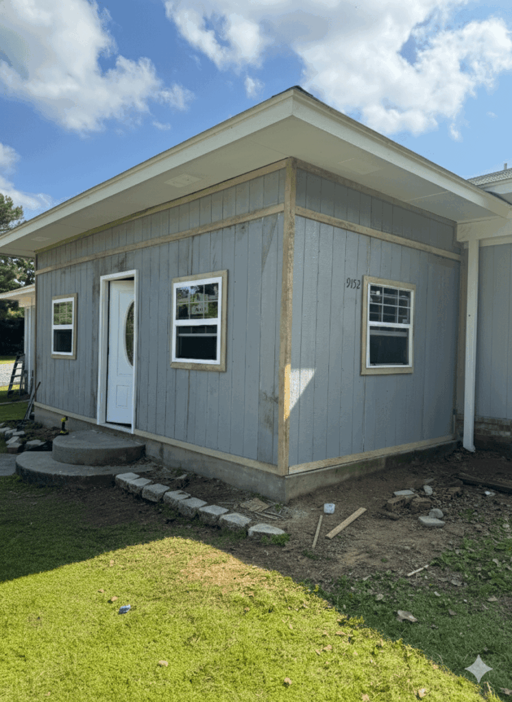 Experienced home remodel crew completing residential project in OKC Experienced home remodel crew completing residential project in OKC